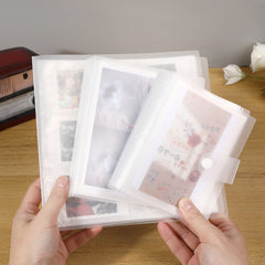 Open view of the Instant Photo Album showcasing pockets