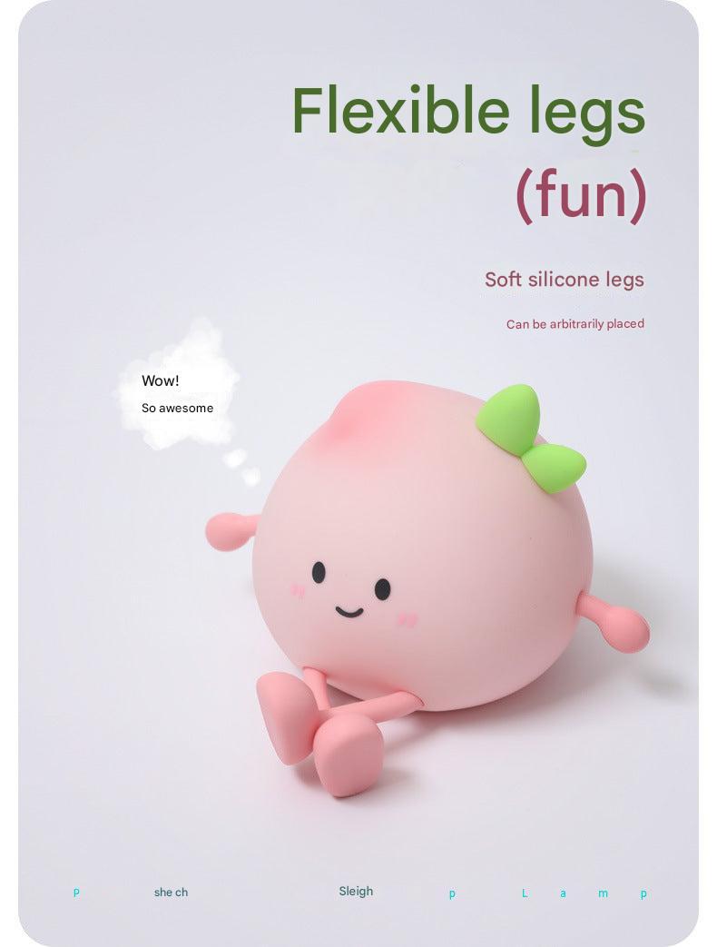 Portable silicone night light for travel