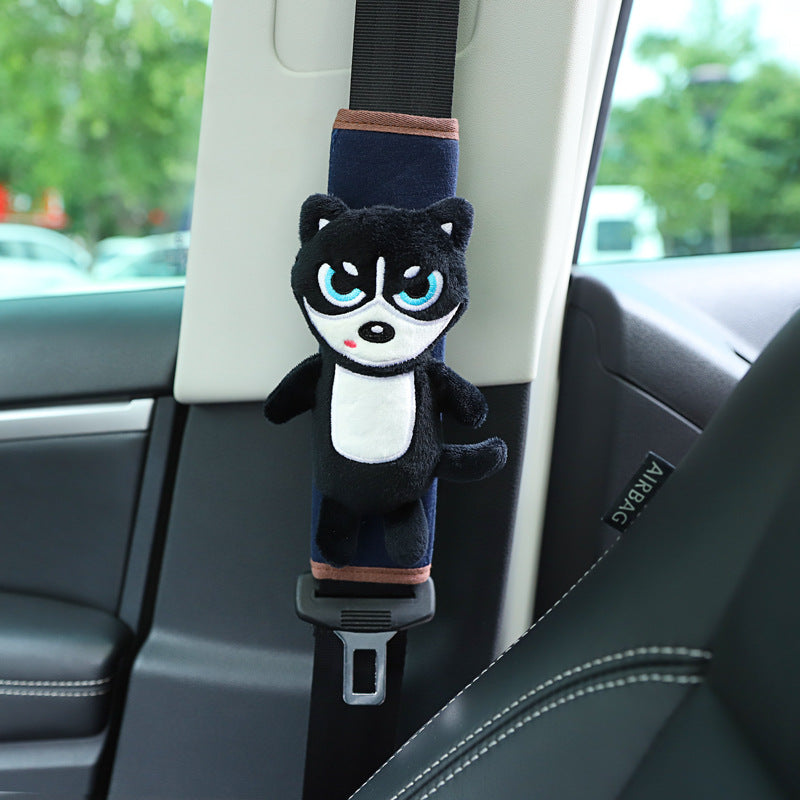 Cute Cartoon Car Safety Belt Shoulder Pad with bear design