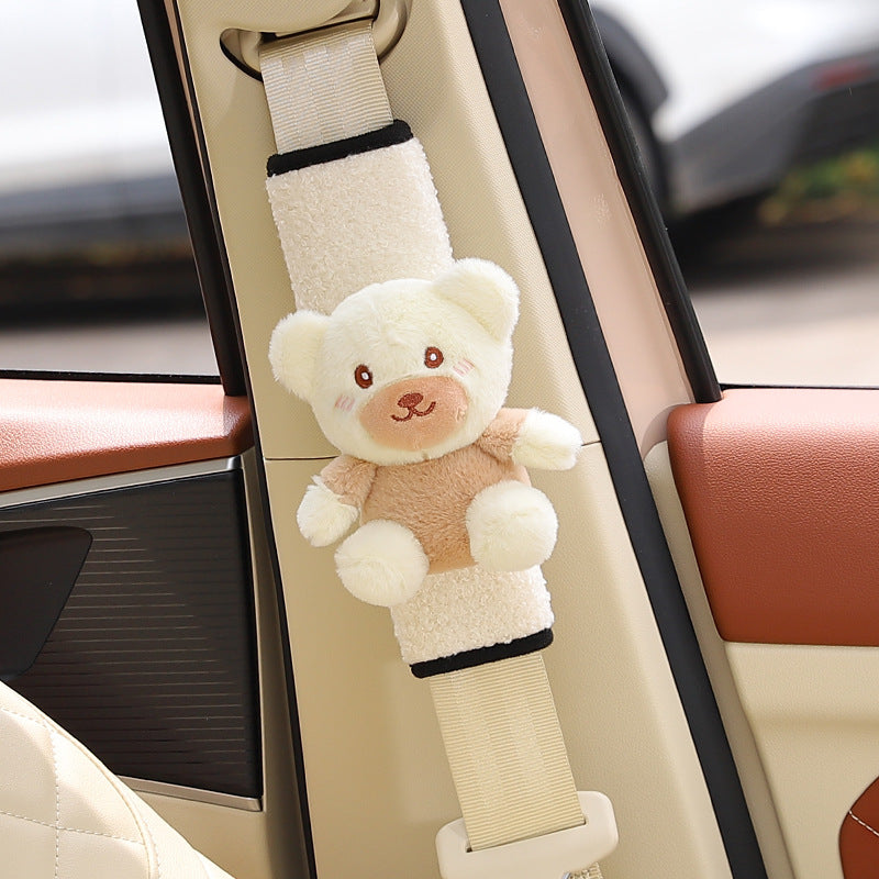 Cute Cartoon Car Safety Belt Shoulder Pad with bunny design
