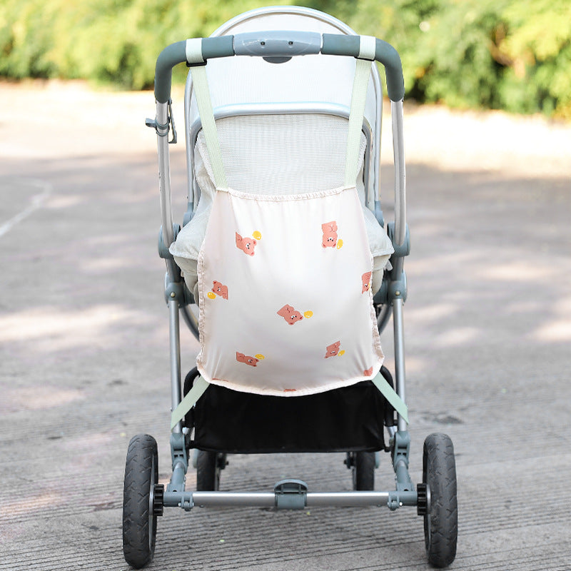 Universal Stroller Organiser Bag - Tulip Rabbit design