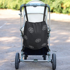 Mesh storage pouch for baby accessories