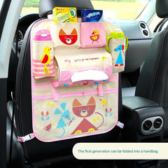 Green dinosaur car organizer for little ones