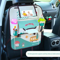 Colorful cartoon designs in kids car storage
