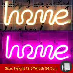 Chic flamingo LED neon light