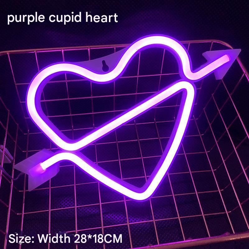 Unique lips neon LED design
