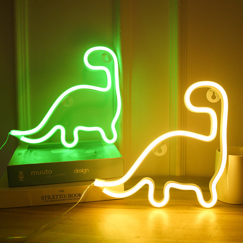 Vivid rainbow LED neon light
