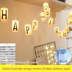 Close up of LED letter lights image 3