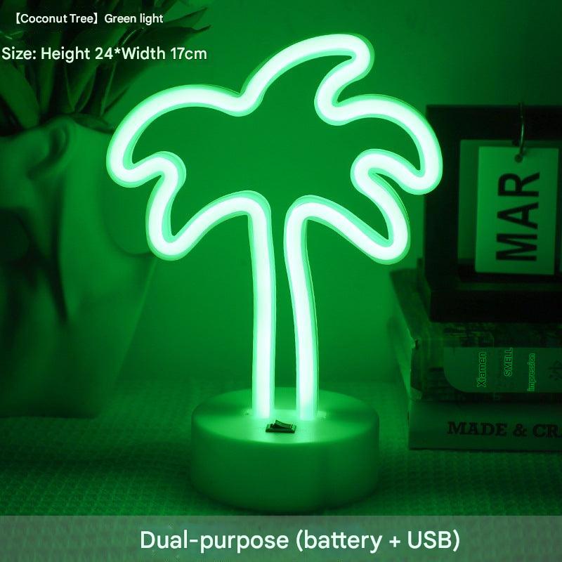 colourful unicorn shaped LED night light