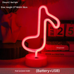 bright multicolour tabletop LED light
