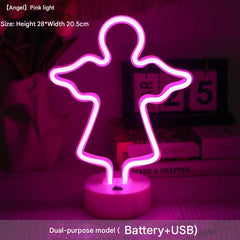 bright multicolour tabletop LED light