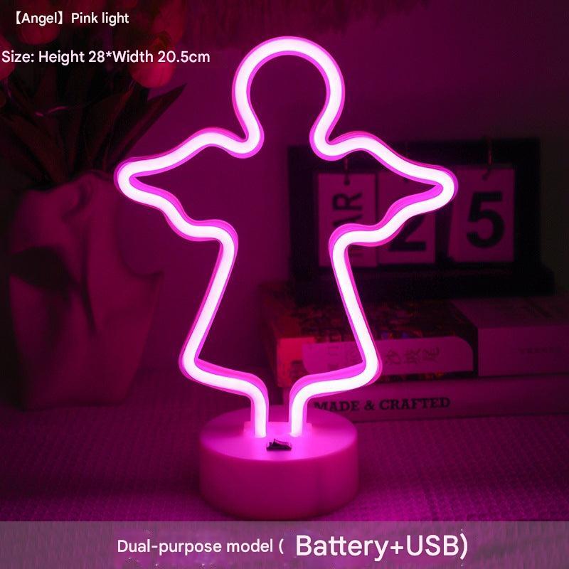 bright multicolour tabletop LED light
