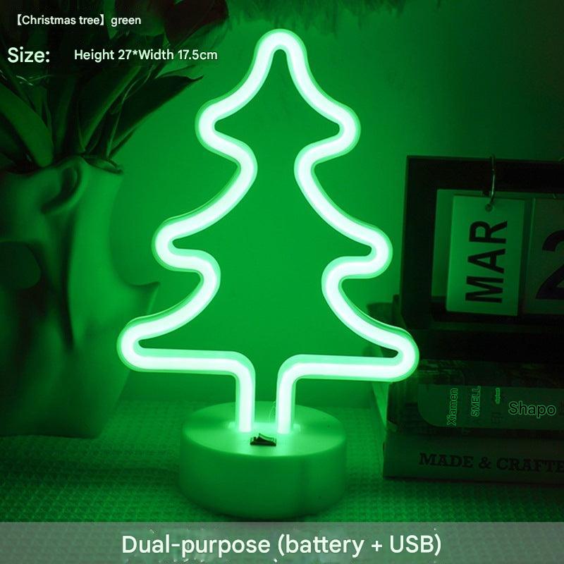 colourful unicorn shaped LED night light