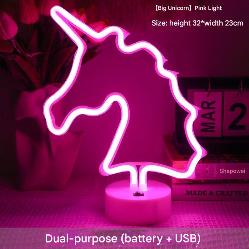 bright multicolour tabletop LED light