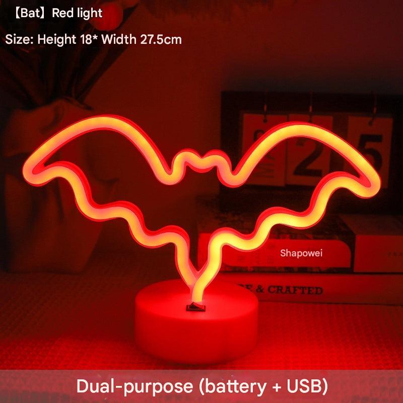 dual power USB neon light display