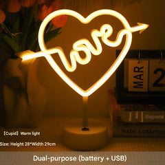bright multicolour tabletop LED light
