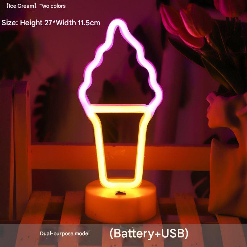 bright multicolour tabletop LED light
