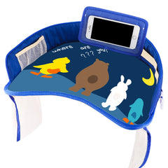 Multiple designs of kids travel trays