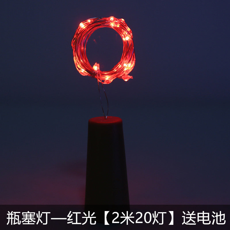 Decorative LED bottle lights for festive occasions image 2