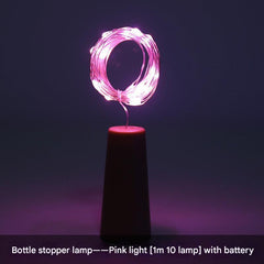 Decorative LED bottle lights for festive occasions image 2