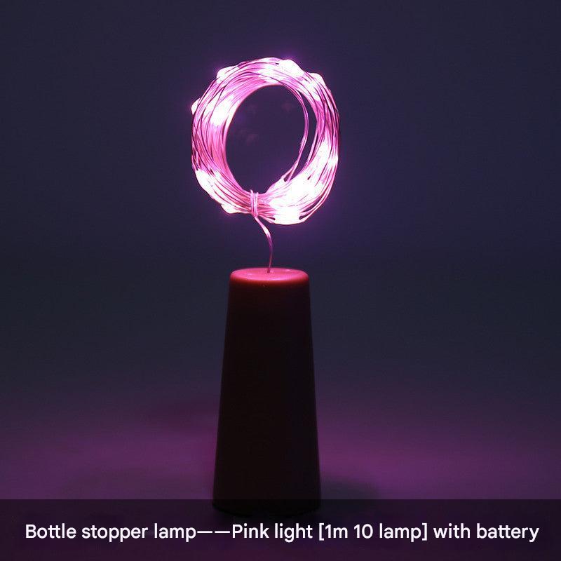 Decorative LED bottle lights for festive occasions image 2