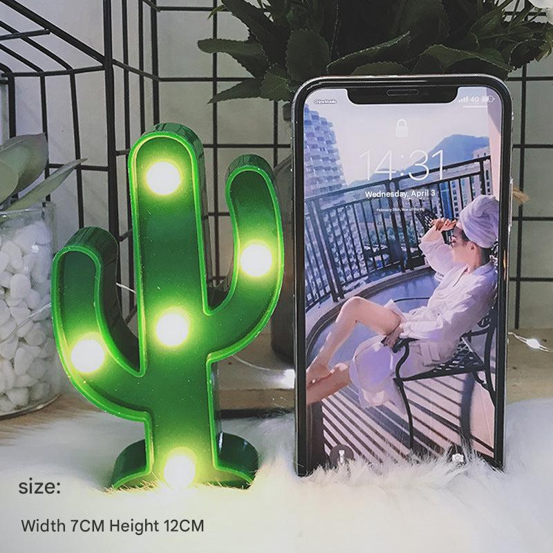 Mini LED Decorative Lights in Cactus Shape