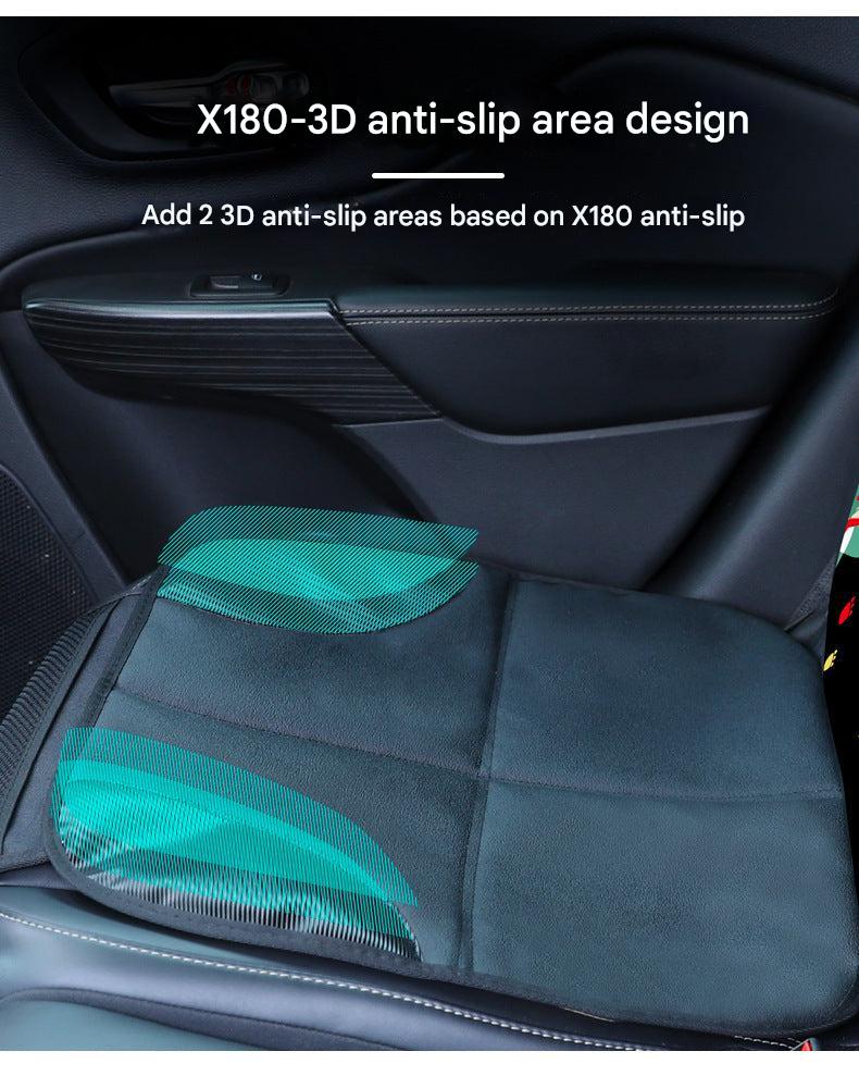 Thick leather car seat mat for Isofix