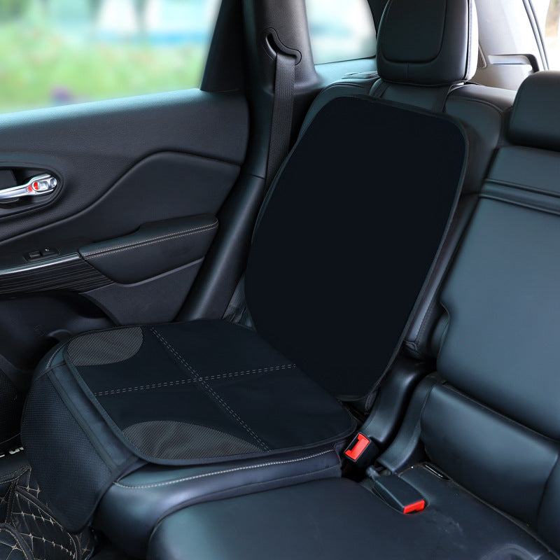 Child-friendly colourful car seat protector