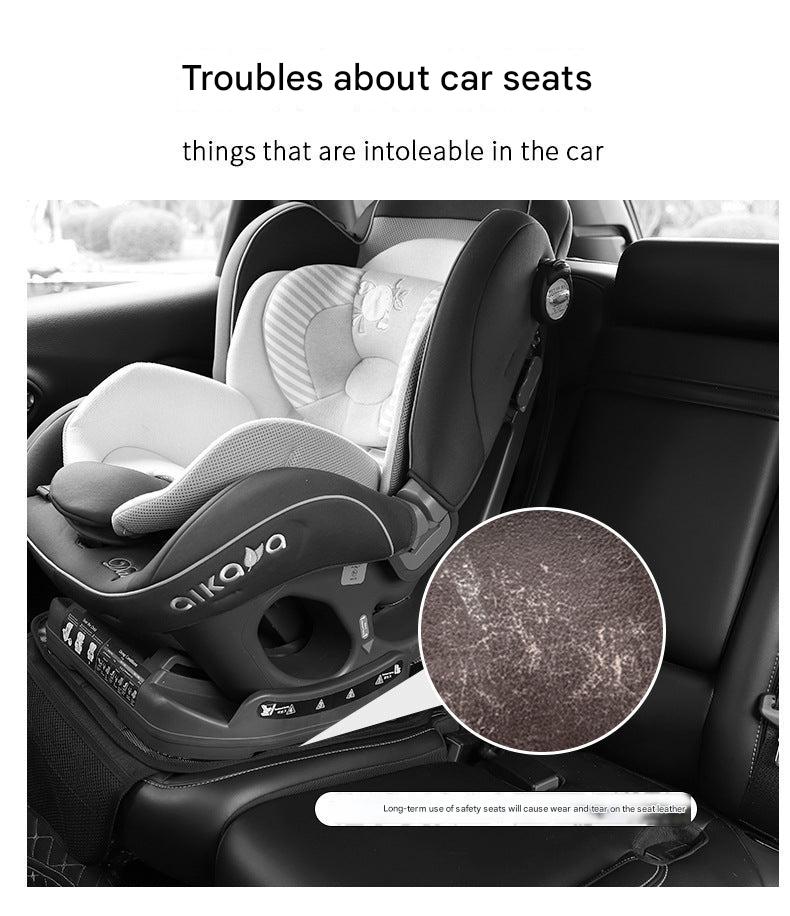 Easy to clean leather car seat protector
