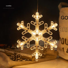 Decorative lights for shop Christmas display