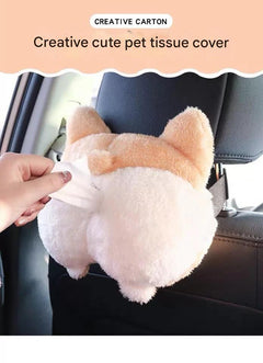 Fun and functional car tissue holder