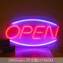 Victory hand LED neon sign for motivational spaces