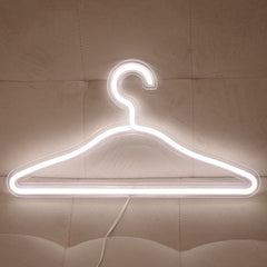 Open neon sign for welcoming atmosphere