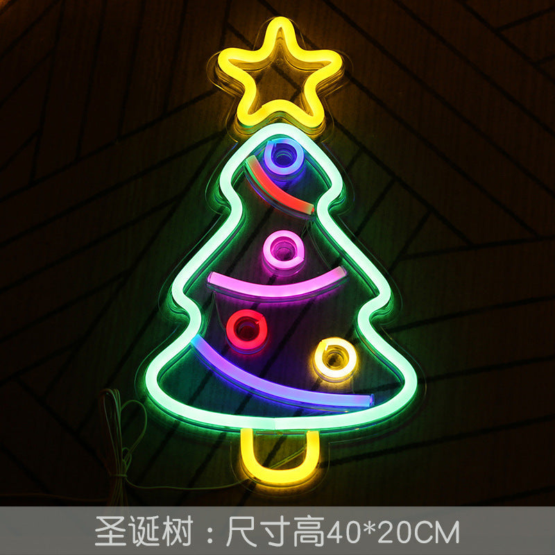 Open neon sign for welcoming atmosphere