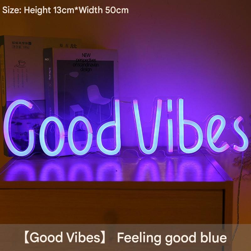 Chic LED neon sign with heart design