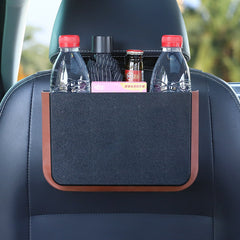 Multifunctional car organiser for umbrellas and trash