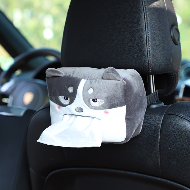 Cartoon dinosaur tissue holder - perfect for backseat