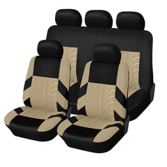 green and vibrant car seat covers