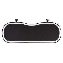 Lumbar support cushion with butterfly-knot detail