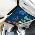 Premium Dual-Layer Car Ceiling Storage Net image 1