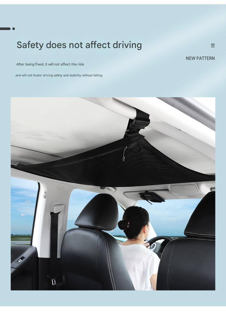 Stylish design of car ceiling storage accessory