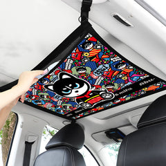 Stylish design of car ceiling storage accessory
