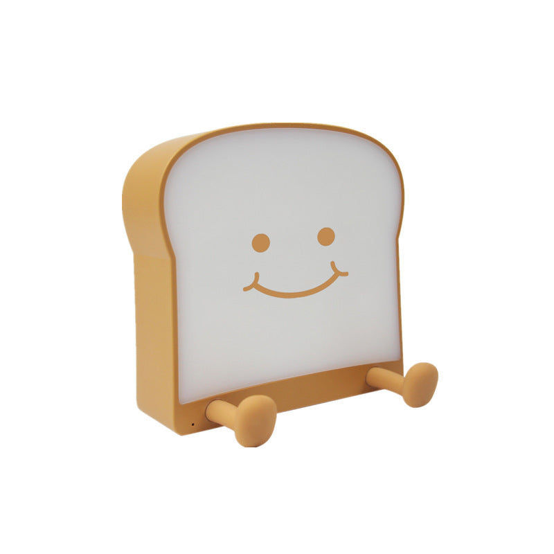 Multicolour lighting effect on the Cute Toast Night Light