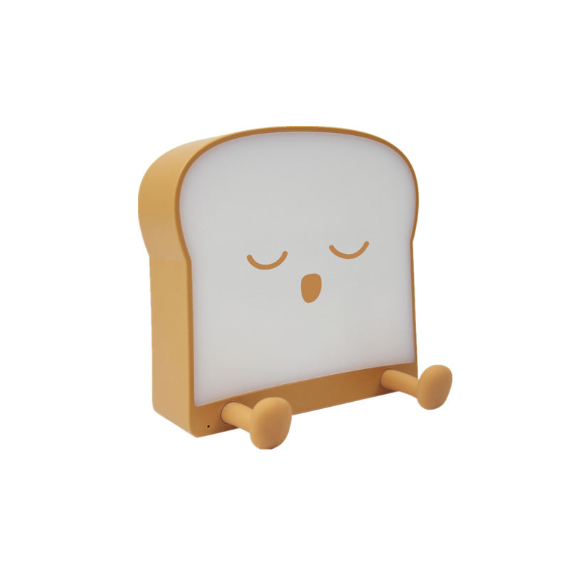Tap control feature of the Cute Toast Night Light