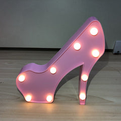 animated flamingo LED light