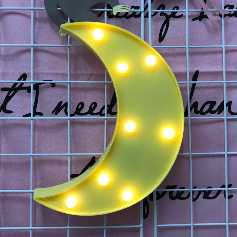 green cactus shaped LED light