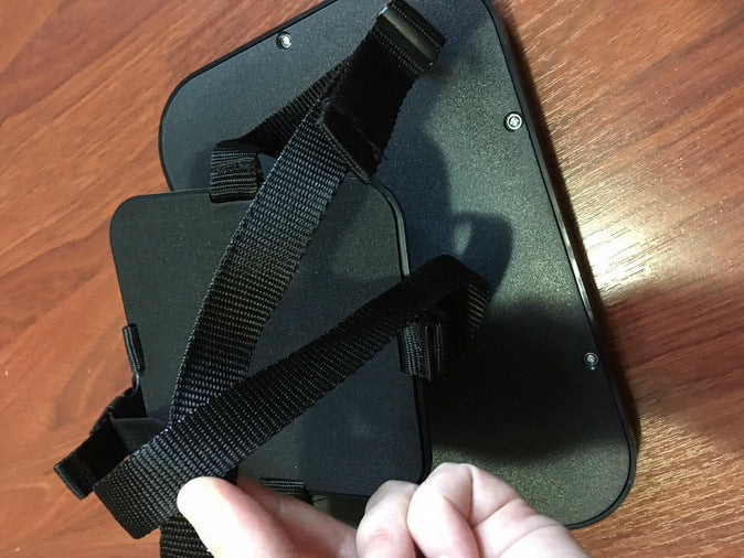 Safety features of baby car mirror display