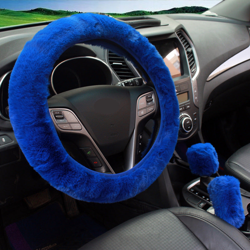 Image showing various colour options for steering wheel cover