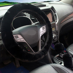 Gear shift cover to match steering wheel cover