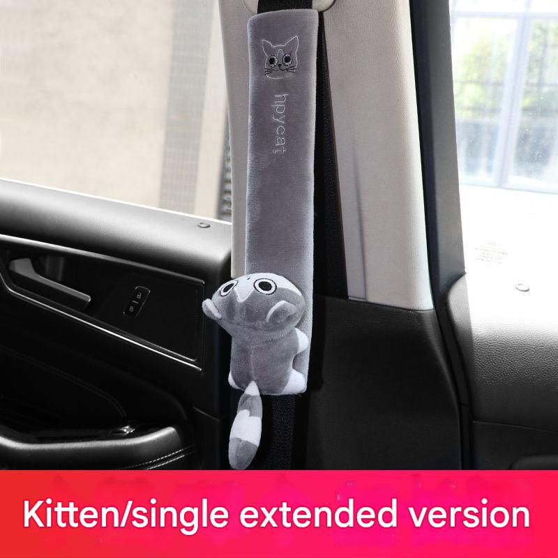Colourful cartoon seat belt covers for adults